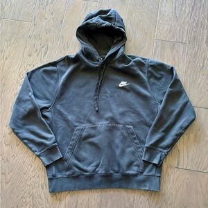 Nike Sportswear Club Fleece Hoodie Black Large